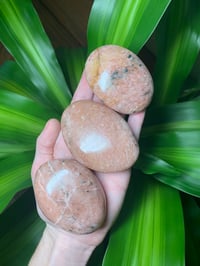 Peach Calcite Palmstones