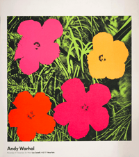 Image 2 of Andy Warhol Castelli Gallery Flowers Poster