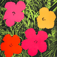 Image 1 of Andy Warhol Castelli Gallery Flowers Poster