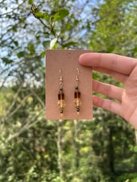 “luster”earrings 