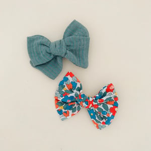 Image of Barrette & bloomer Liberty Betsy Berry orange & bleu