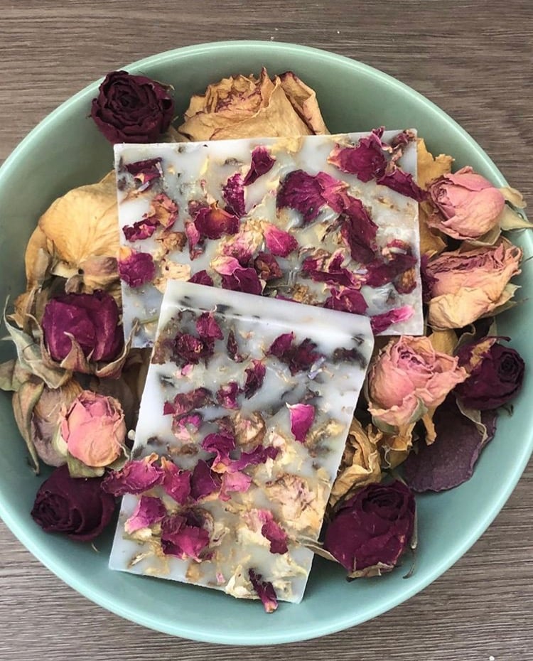 Image of Shea butter rose bar 