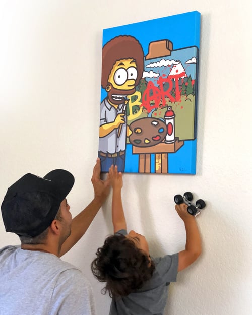 Image of bART Ross - 24 inch - Canvas Print