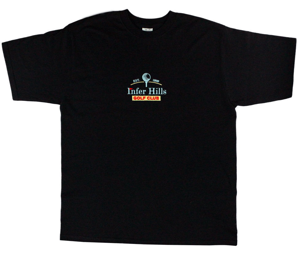 Image of 'HILLS' T-Shirt Black