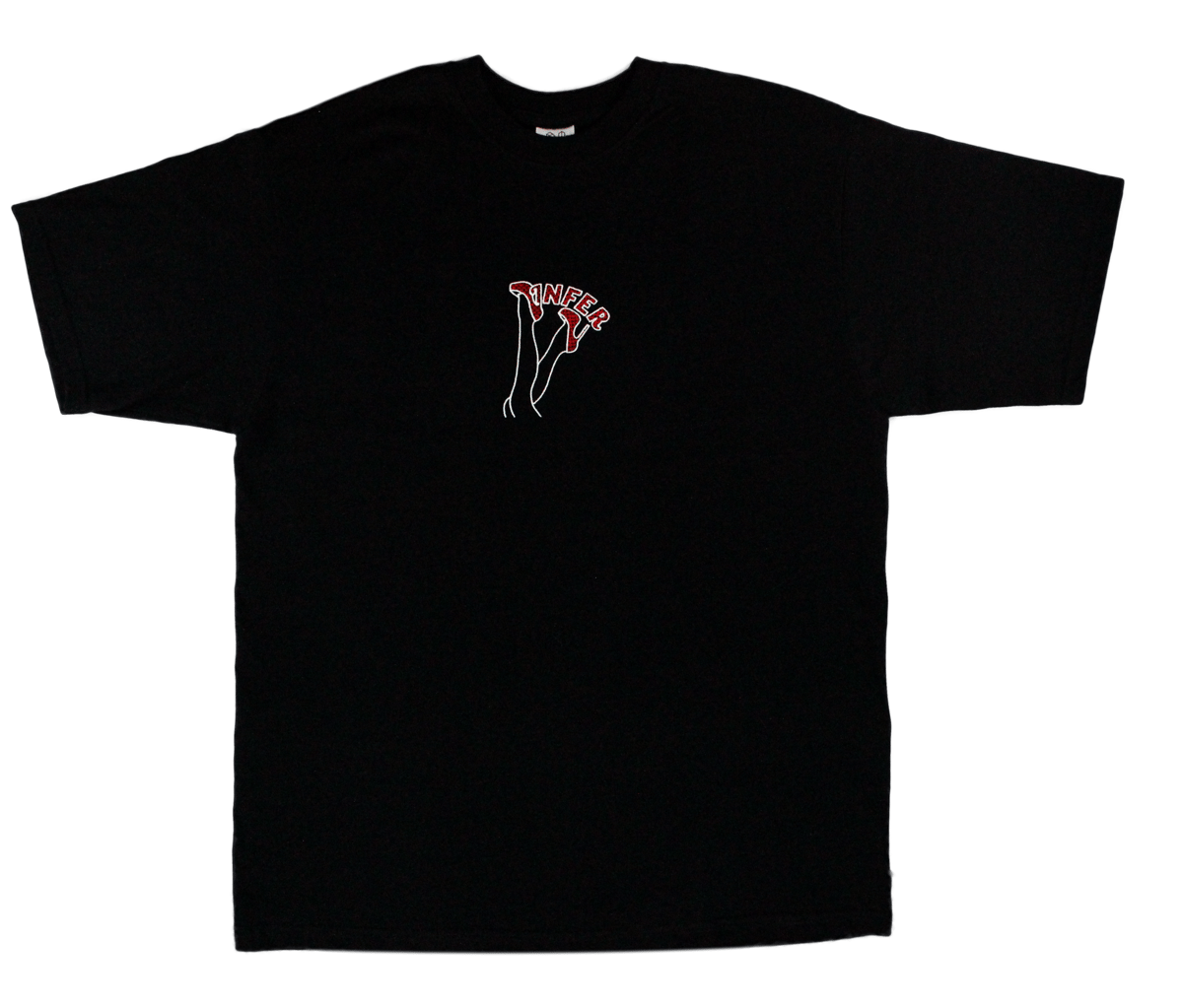 Image of 'Stiletto' T-Shirt Black