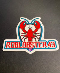 RobLobster43 Logo Sticker