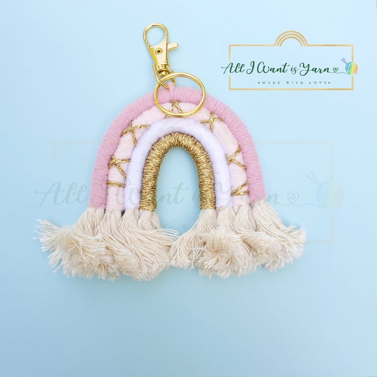 Soft Rose & Gold Rainbow 