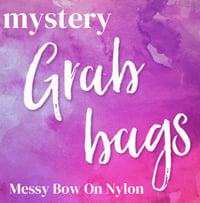 Messy Bow On Nylon Grab Bags