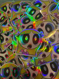 Blonde Powerpuff Girl Sticker 