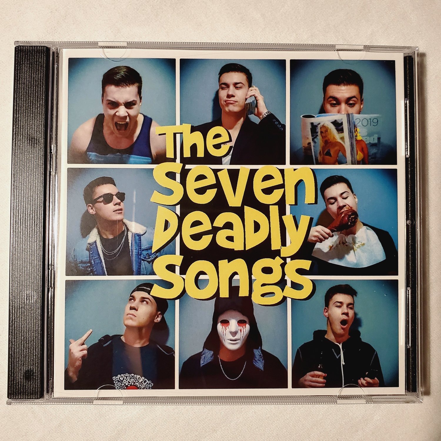 Image of 'THE SEVEN DEADLY SONGS' CD