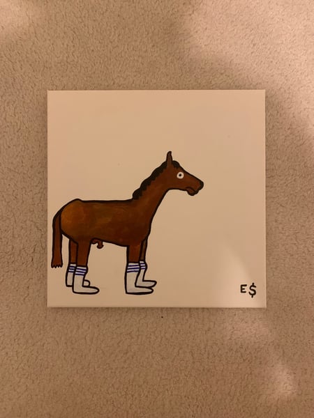 Image of The unfortunate horse 
