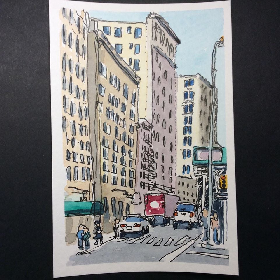 Prints Postcard Out And About Art