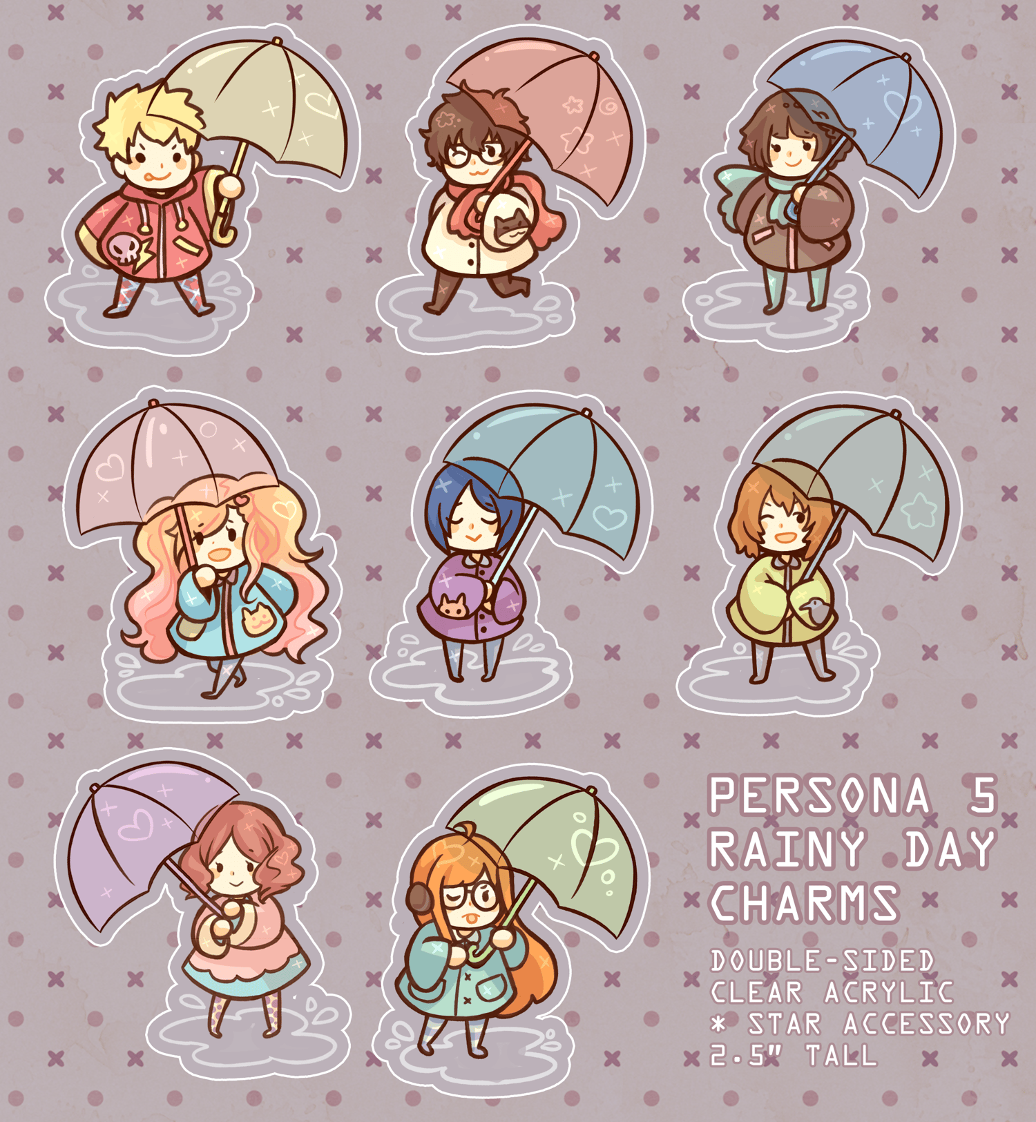 P5 Rainy Day Charms