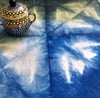 Natural Indigo Dyed Dinner Napkins (stitched)