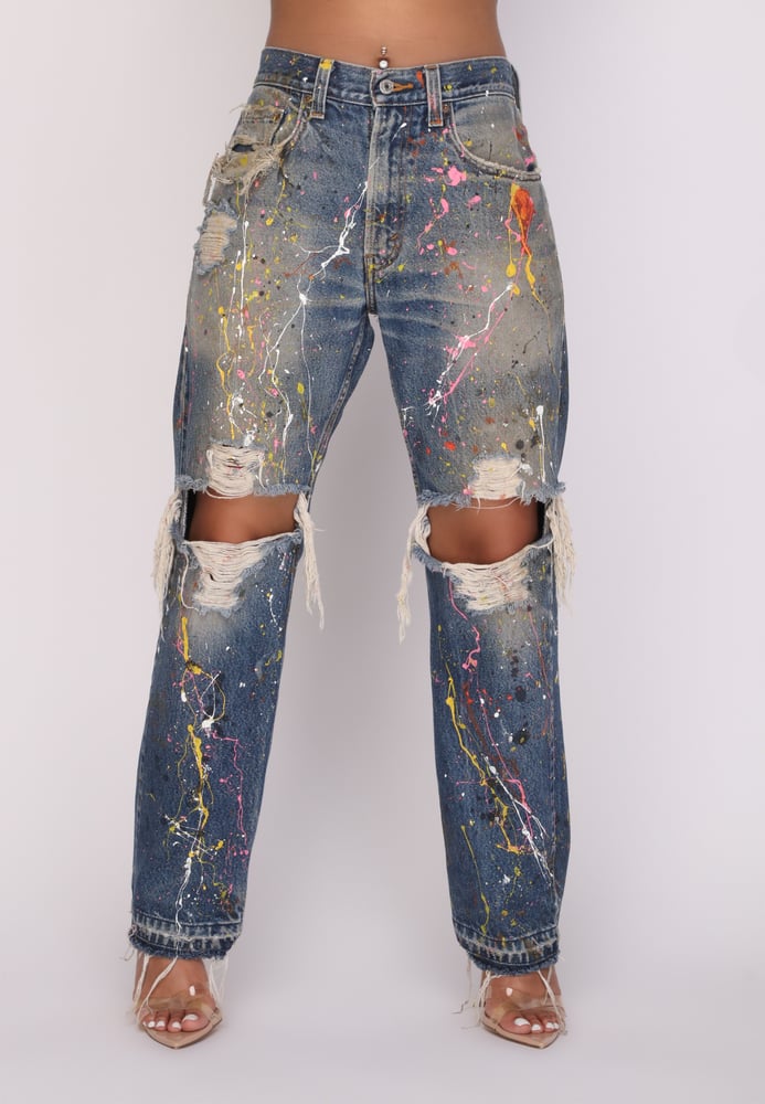 Image of Confetti Jawn Jeans 
