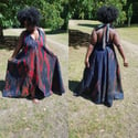 Denim Handmade Tye-Dye Maxi Dresses (1)