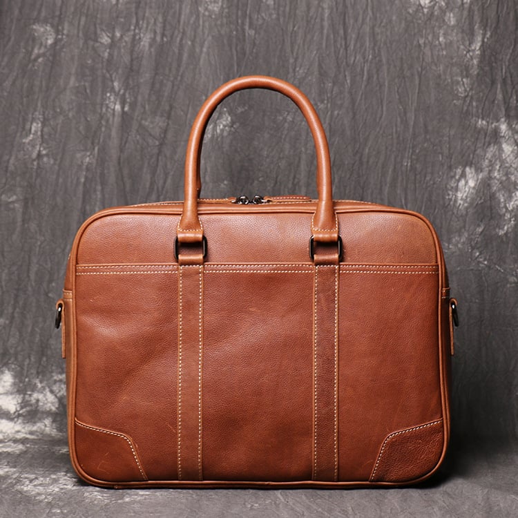 Genuine Leather Briefcase, Men's Messenger Bag, Laptop Bag LJ1060 ...