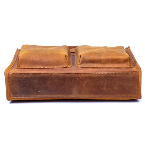 Image of Handmade Crazy Horse Leather Briefcase ,Messenger Bag, Laptop Bag 7073 