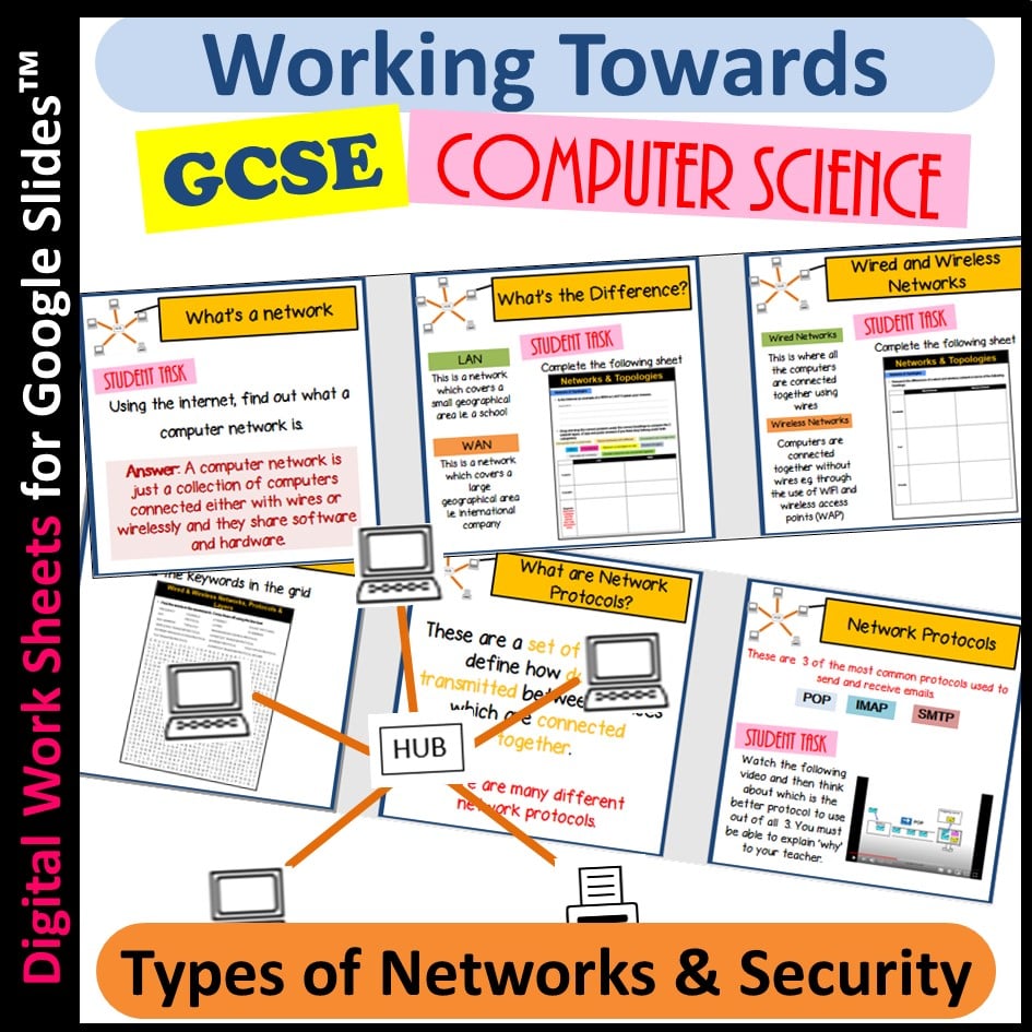 networks and security lesson working towards gcse computer science distance learning computer creations ltd