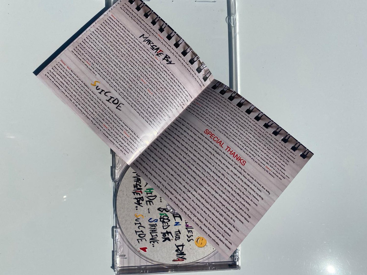 Signed Suicycle Hard Copies Mic Righteous