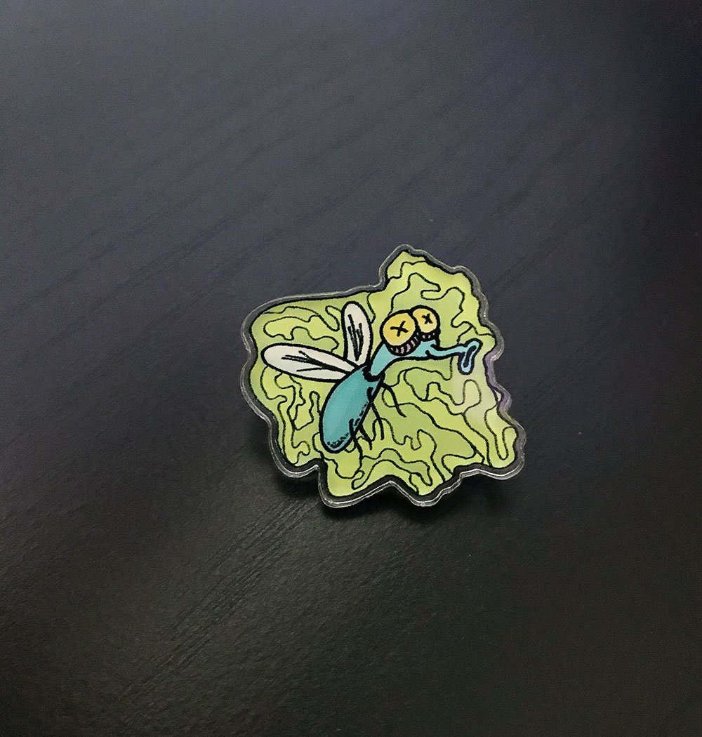 Stink Fly Pin
