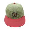 Bedlam - 2 Tone Cap (green / Red)