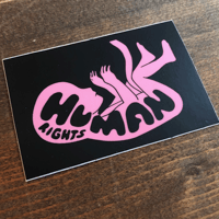  HUMAN RIGHTS STICKER