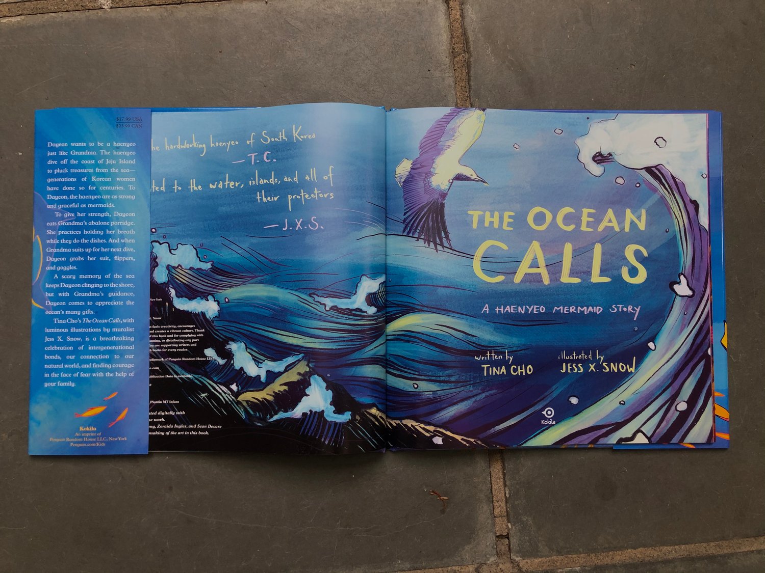 Image of The Ocean Calls (signed copy) 