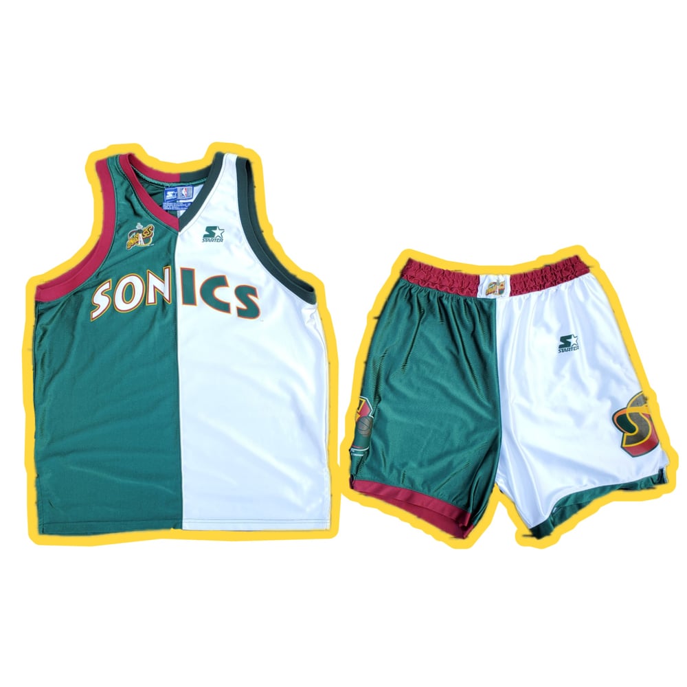 Image of RARE! SEATTLE SUPERSONICS By Starter