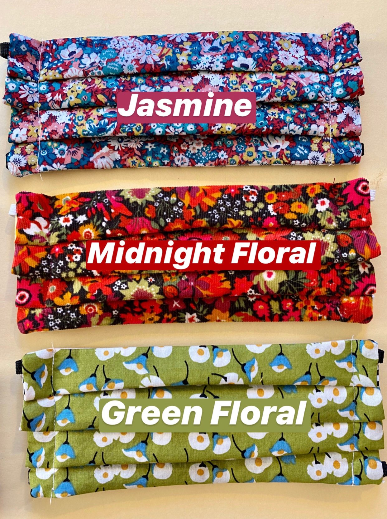 Image of Floral Masks