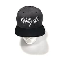 Image 1 of R.O. Logo Snapback Charcoal