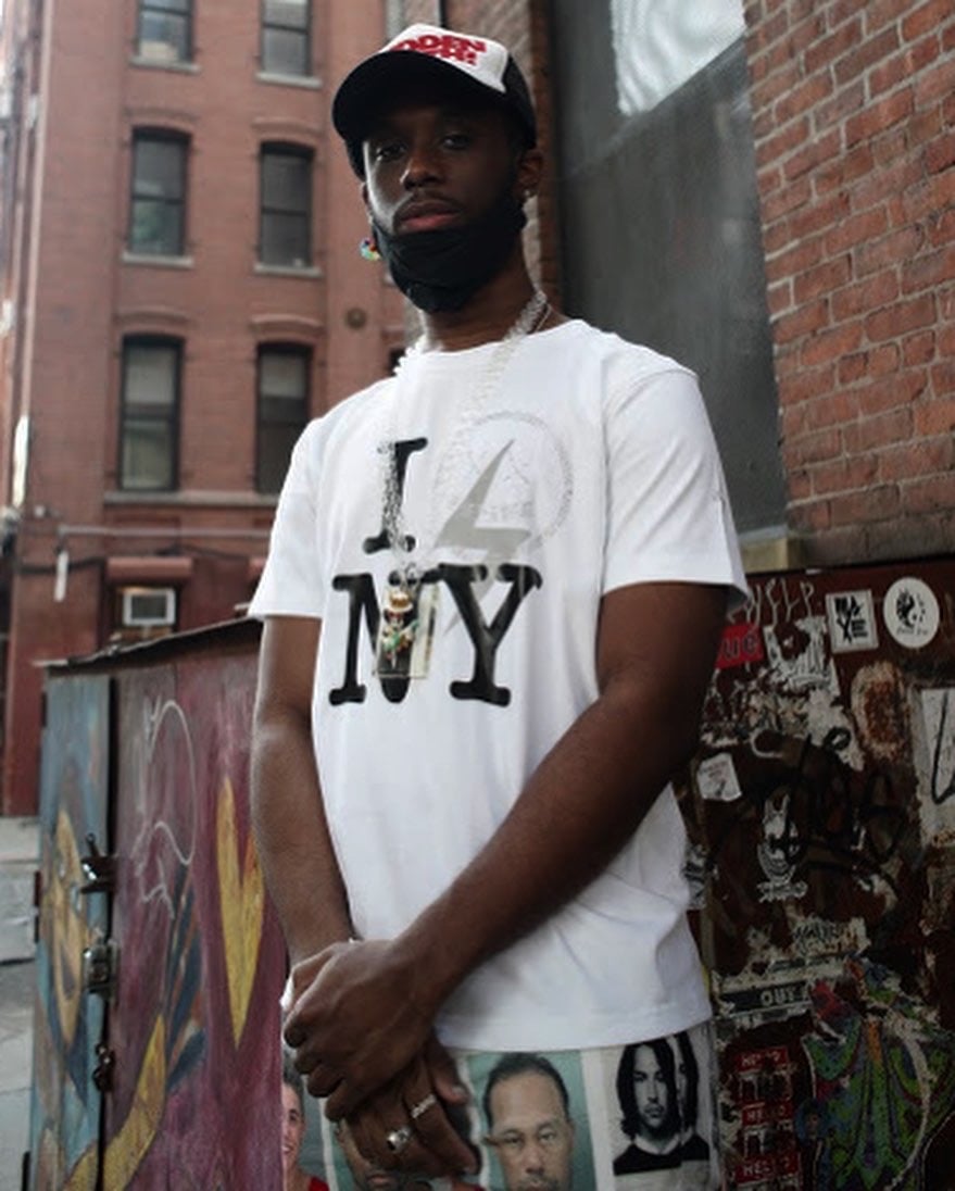 Image of White "New York Staple T"