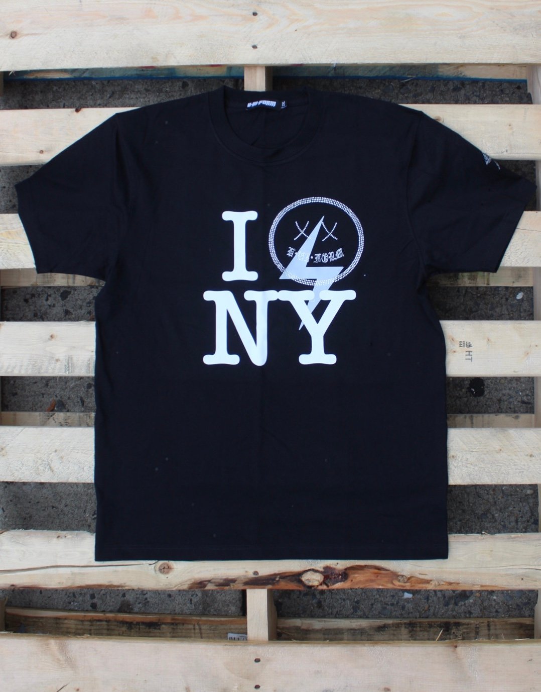 Image of Black “New York Staple T”