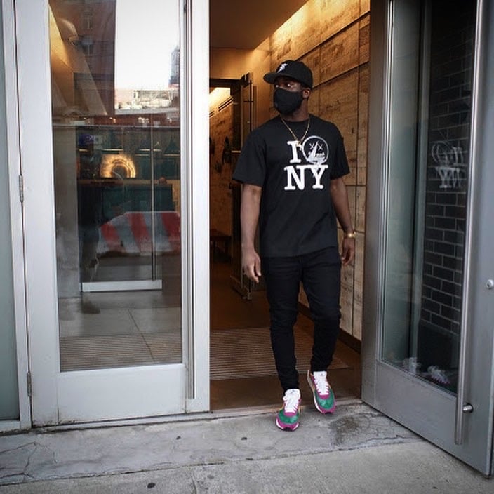 Image of Black “New York Staple T”