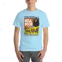 Image 2 of The Normal Album Retro Flyer Tee (Pink or Blue)