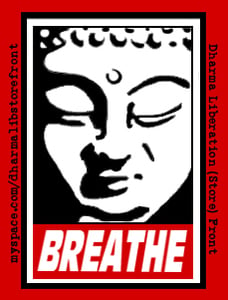 Image of "Breathe" Sticker