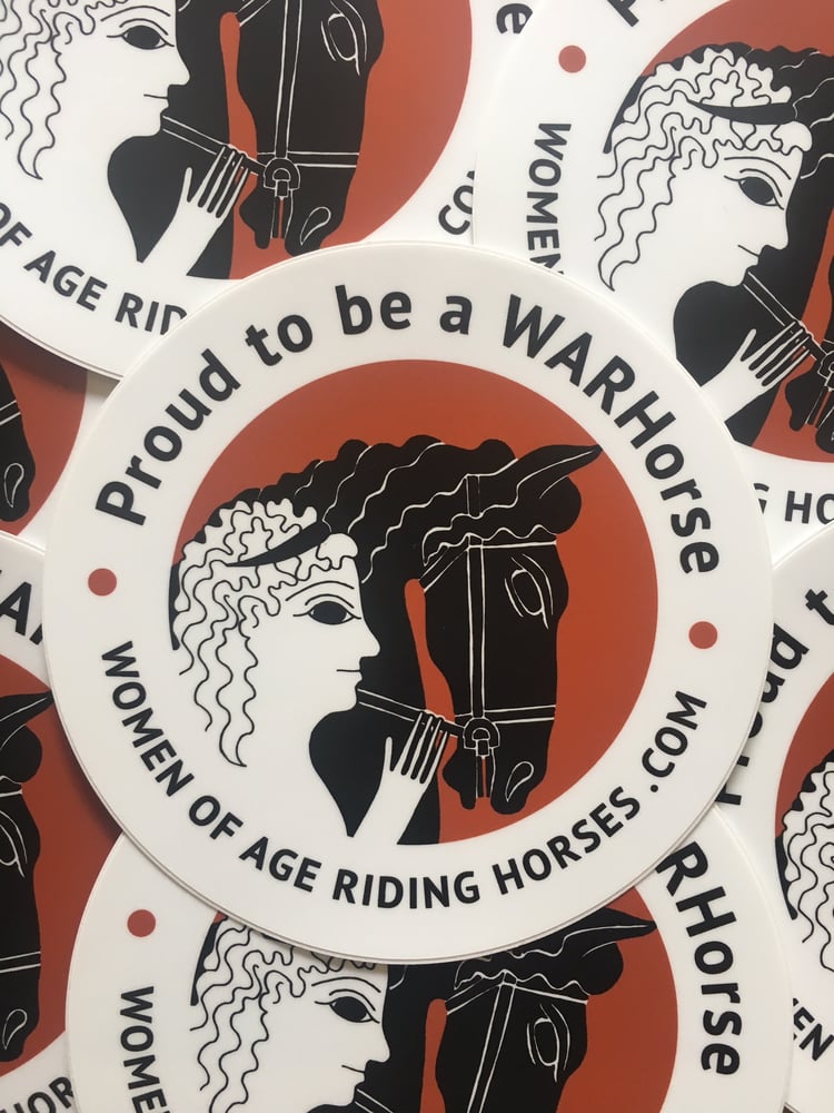 Image of Proud to Be a WARHorse Vinyl Decal