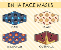 Image 1 of BNHA Face Masks