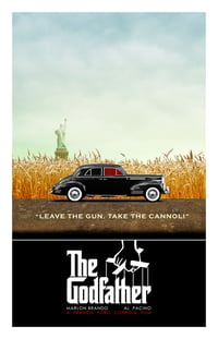 Image 1 of Alternative Movie Poster Art - The Godfather 