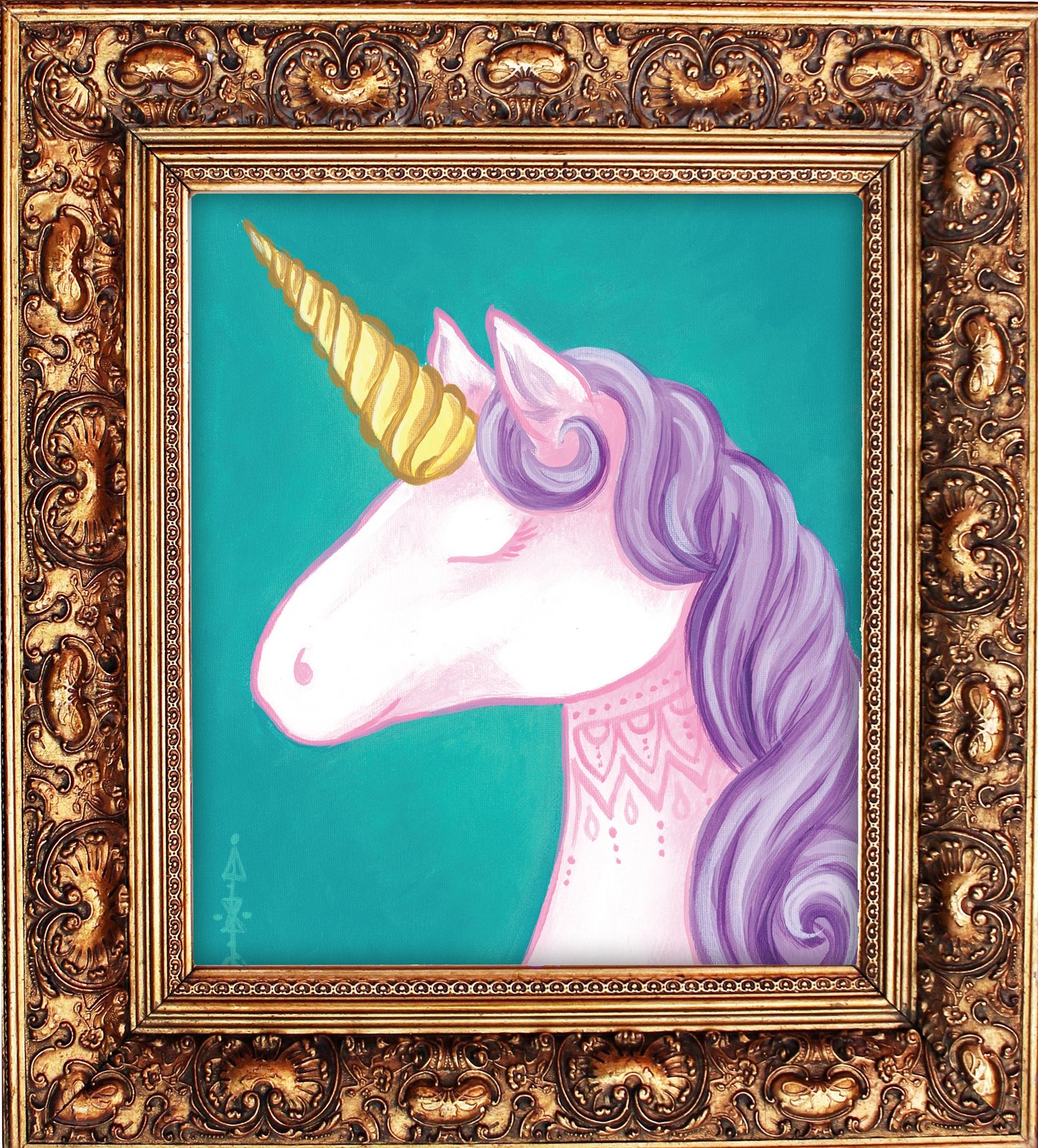 Unicorn Art Print | Wild Heart Mindi