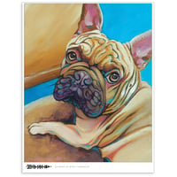 Image 2 of French Bulldog Art Print