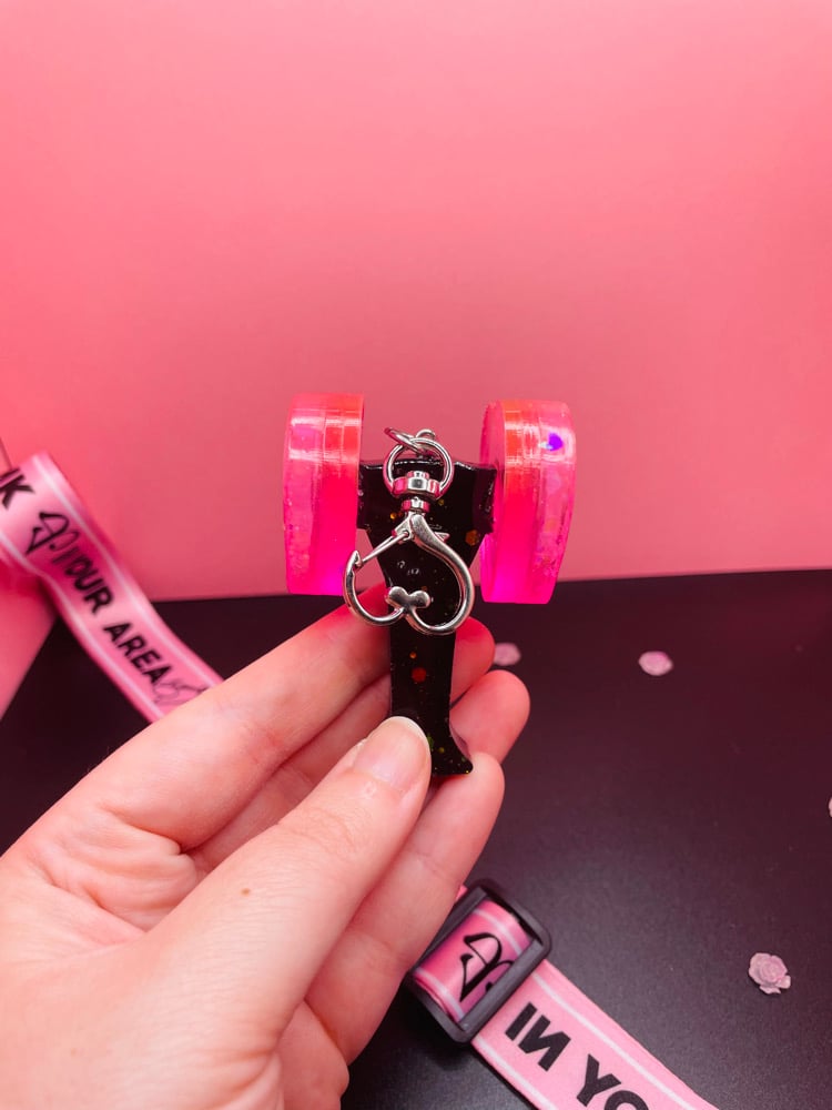 Image of BP Glow in the Dark Shaker Keychain