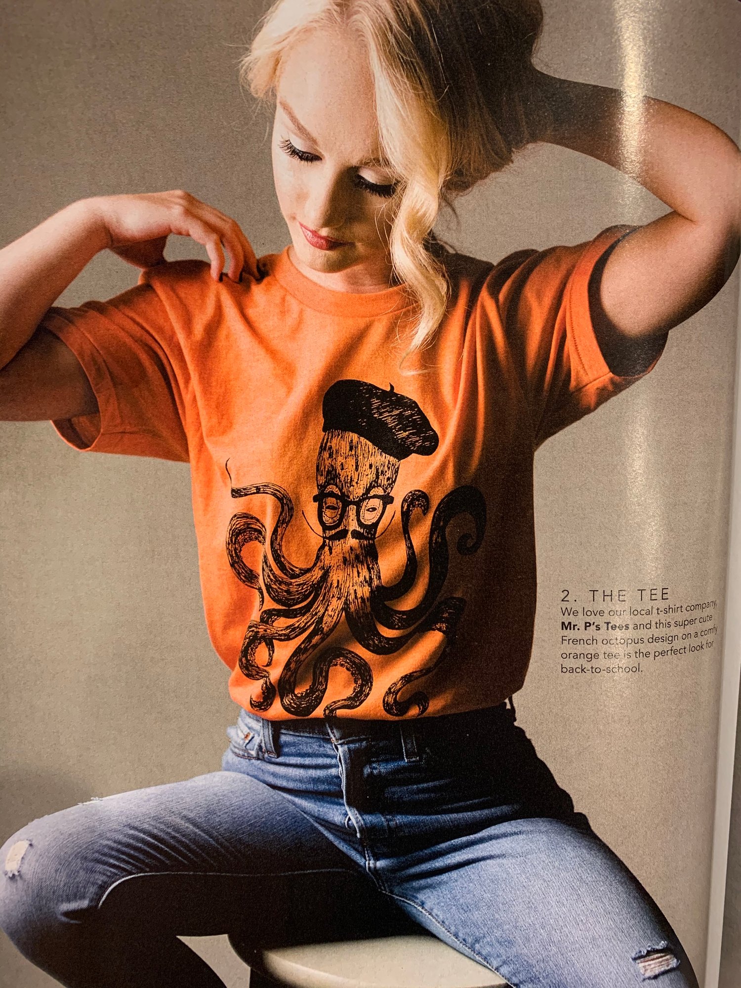 Adult Octopus Anniversary Tee | Mr P's Tees