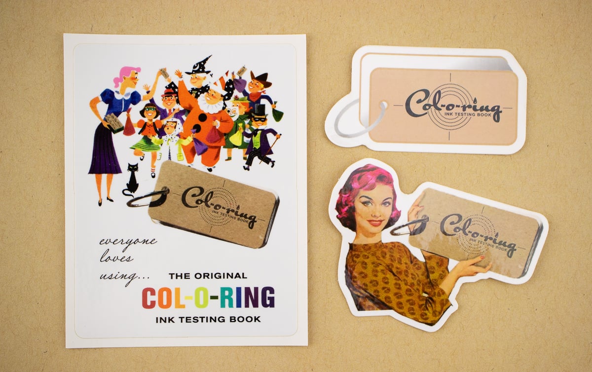 Col-o-ring Sticker Pack (Set of 3)