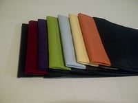 Image 1 of 100% Cotton Pre-Folded Pocket Square (Flat-Top Banded)
