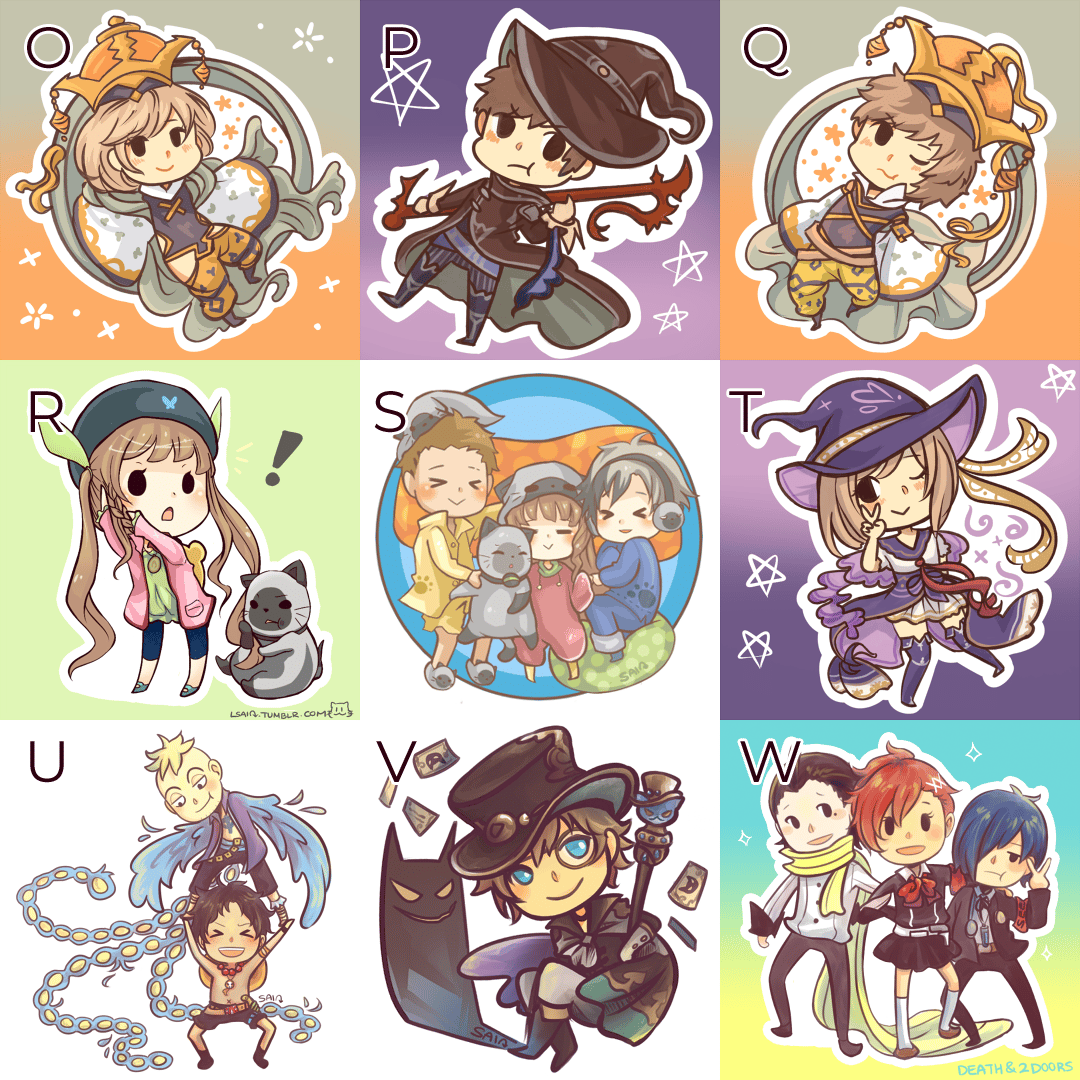 Misc Vinyl Stickers - B