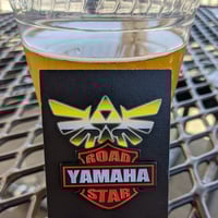 Image 1 of Road Star enamel pin