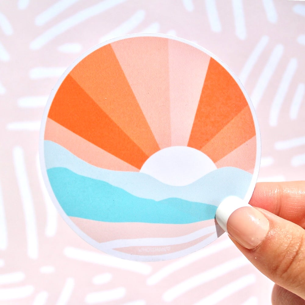Image of colorado sunsets sticker