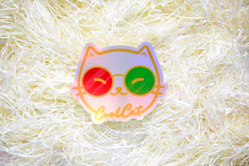 Image of Cool Cat Sticker