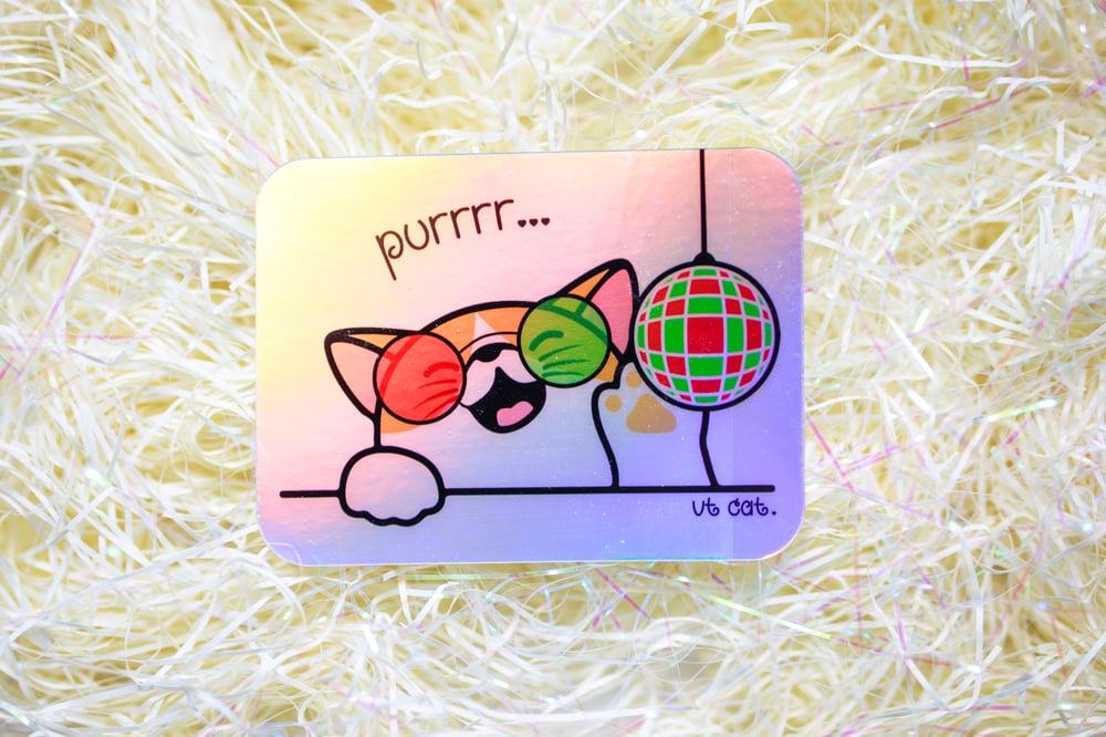 Image of VT Cat Sticker